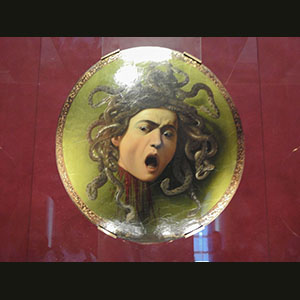 Uffizi Gallery - Medusa (Caravaggio)