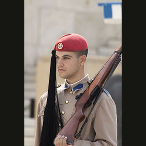 Athens - Changing of the Guard in Parliament