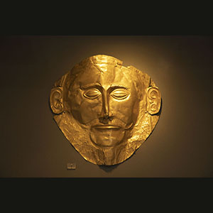 Athens - Archaeological Museum - Mask of Agamemnon