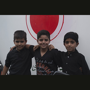 Kashan - Tre bambini