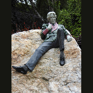 Dublino - Monumento a Oscar Wilde