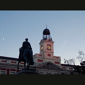 Madrid - Orologio della Casa de la Panaderia