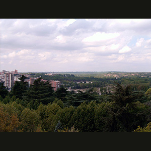Madrid - Vista dal palazzo reale