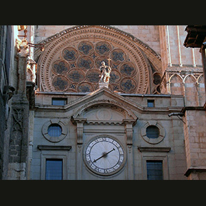Toledo - Cattedrale - Puerta del reloj