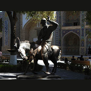 Bukhara - Monument to Hoja Nasruddin