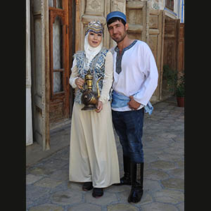Bukhara - House of Fayzulla Khojaev - Newlyweds