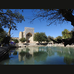 Bukhara - Lyabi Hauz Place