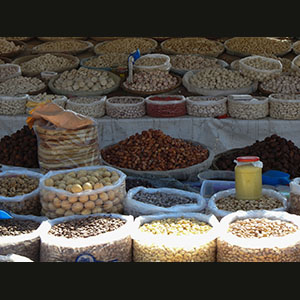 Samarkand - Market in the mountains