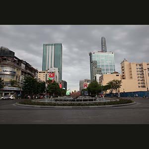 HCMC - Buildings on Nguyen Hue