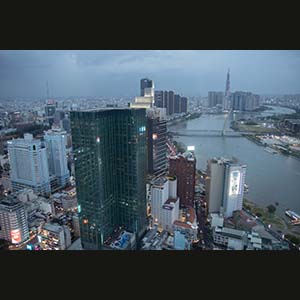 HCMC - Panoramic view from Bitexco Tower